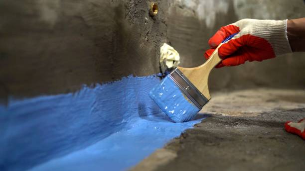 Commercial Vapor Barrier Installation project at a Bealeton, VA business property by SJ Waterproofing Pros